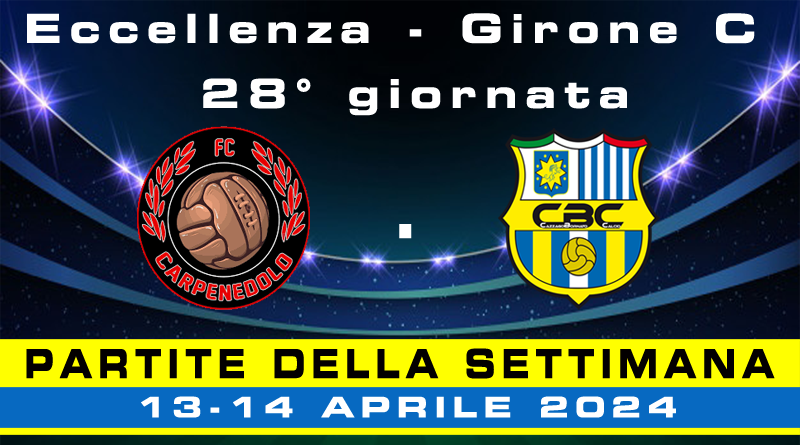 Le Partite del Weekend *** 13 -14 Aprile 2024 ***