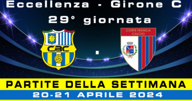 Le Partite del Weekend *** 20 – 21 Aprile 2024 ***