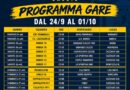 PROGRAMMA GARE *** 27 Settembre 2026 ***
